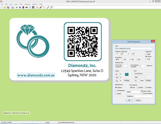 screenshot of CR8 for Windows 3.01